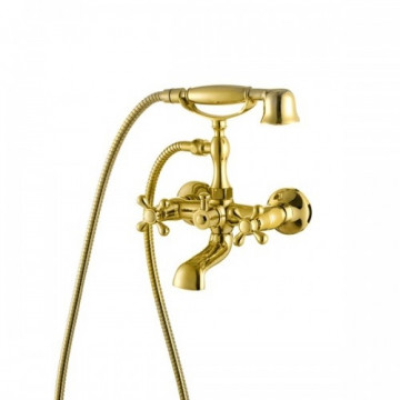 Смеситель для ванны Kaiser Carlson Style 44222-3/44223-3 GOLD золото