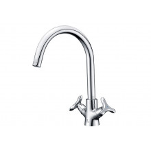 Смеситель для кухни Kaiser Trio 57033 хром