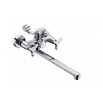 Смеситель для ванны Kaiser Trio 57055 хром