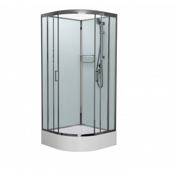 Душевая кабина Frank F400/1 Brilliant без крыши 100х100