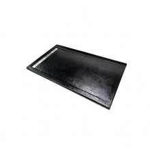 Душевой поддон WeltWasser WW TRS 14080 Stone-BL 140х80 черный с сифоном