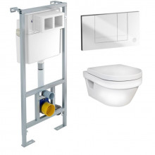 Подвесной комплект Gustavsberg EASYmont 92211461+Hygienic Flush WWS 5G84HR01