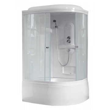 Душевая кабина Royal Bath RB8120BK1-T-L 120X80X217, левая