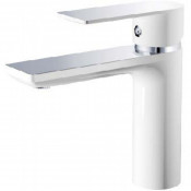 Смеситель для раковины Haiba HB10505-8 белый/хром