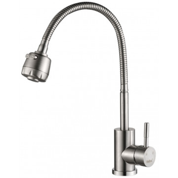 Смеситель для кухни Haiba HB73304 сталь