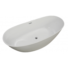 Отдельностоящая акриловая ванна Ceruttispa BELLA GM1337W 8404