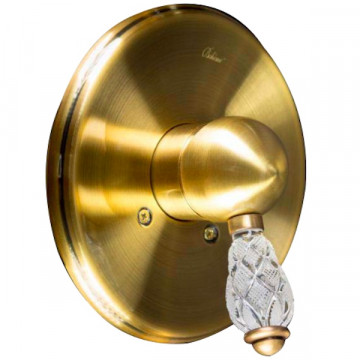 Смеситель для душа Boheme Crystal 305-CRST бронза