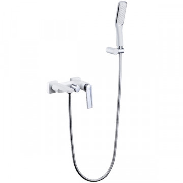 Смеситель для ванны Boheme Venturo 373-W белый/хром