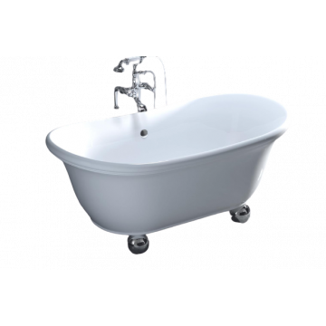 Ванна отдельностоящая Salini Alba 101311G белый глянцевый