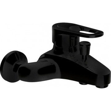 Смеситель для ванны c коротким изливом Bravat Loop F6124182BM-01-RUS