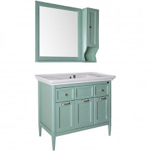 Комплект мебели для ванной ASB-Woodline Гранда 105 1148601 verde
