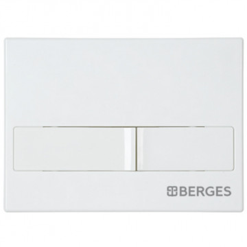 Клавиша смыва Berges Wasserhaus Novum L1 040011 белый