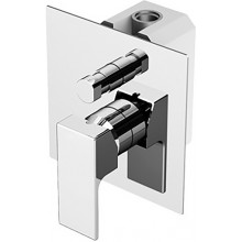 Смеситель для ванны Gattoni Kubik 2534/25C0.CH хром