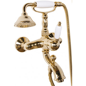 Смеситель для ванны Gattoni Orta 2700/27D0 OLD золото