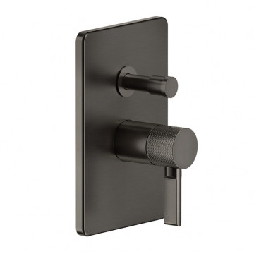 Смеситель для ванны Gessi Inciso 58079.299 черный матовый