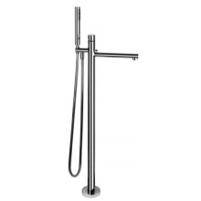 Смеситель для ванны напольный Gessi Ovale 24964.031 хром