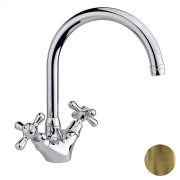 Смеситель для раковины Nicolazzi Nuova Brenta 2538BZ бронза