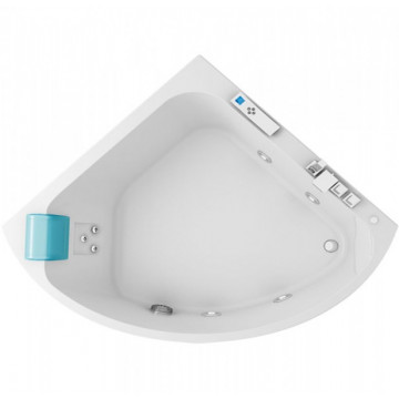 Акриловая ванна Jacuzzi Aquasoul Corner AQU40010441 130х130 с гидромассажем