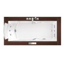 Акриловая ванна Jacuzzi Aura Uno 9F43344A 180х90 с гидромассажем венге