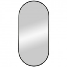 Зеркало Art&Max Bari AM-Bar-700-1500-DS-F с подсветкой черный