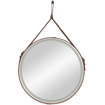 Зеркало Art&Max Milan AM-Mil-800-DS-F-Brown с подсветкой коричневый