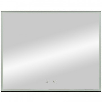 Зеркало Art&Max Arezzo AM-Are-1000-800-DS-FC-H-Nero с подсветкой черный