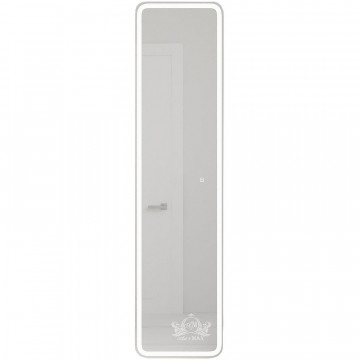 Зеркальный шкаф Art&Max Platino AM-Pla-400-1600-1D-R-L-DS-F с подсветкой белый