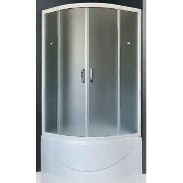Душевой уголок Royal Bath RB 90BK-С матовое