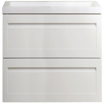Тумба под раковину Art&Max Platino AM-Platino-750-2C-SO-BM белый матовый
