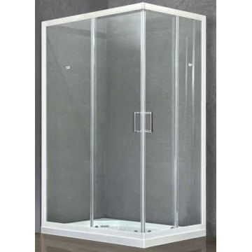 Душевой уголок Royal Bath RB8110HPD-T 110х80 прозрачное/белый