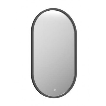 Зеркало Цвет и стиль Prime Led НФ-00018612 с подсветкой черный