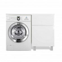 Тумба с раковиной Эстет Dallas Luxe 15513 правая 0елая 45 см