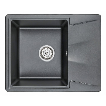 Кухонная мойка Granula 6201sv шварц