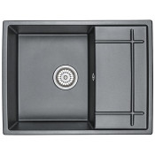 Кухонная мойка Granula 6501sv шварц