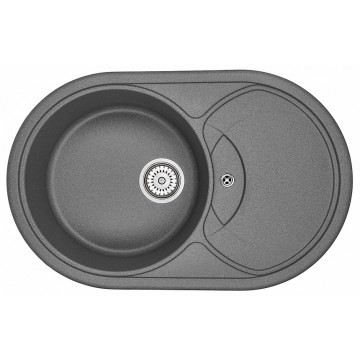 Кухонная мойка Granula 7801bg графит
