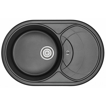 Кухонная мойка Granula 7801bl черный