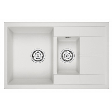 Кухонная мойка Granula 7802wh арктик