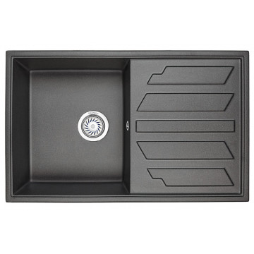 Кухонная мойка Granula GR-8002 79x50 черный