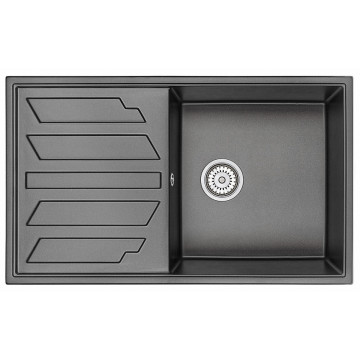 Кухонная мойка Granula GR-8601 86x50 черный