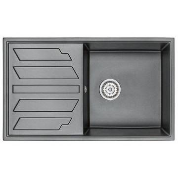 Кухонная мойка Granula GR-8601 86x50 шварц