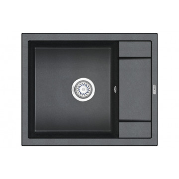 Кухонная мойка Granula GR-6002 60x50 шварц