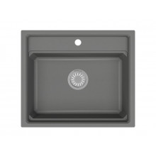 Кухонная мойка Granula Kitchen Space KS-6003 60x51 алюминиум