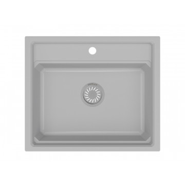 Кухонная мойка Granula Kitchen Space KS-6003 60x51 арктик
