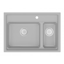 Кухонная мойка Granula Kitchen Space KS-7302 73x51 арктик