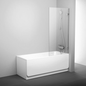 Шторка для ванны Ravak Brilliant BVS1-80 7U840A00Z1 хром/транспарент