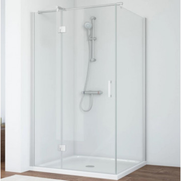 Душевой уголок Vegas Glass AFP-Fis 120*80 07 01 L матовый хром/прозрачное