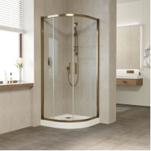 Душевой уголок Vegas Glass ZS 100 05 01 бронзовый/прозрачное