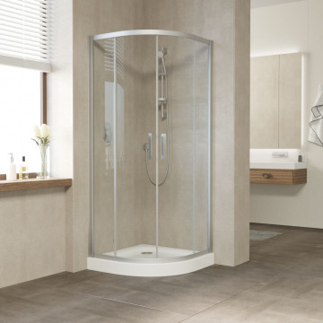 Душевой уголок Vegas Glass ZS 120 07 01 матовый хром/прозрачное