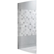 Шторка для ванны Riho Novik Z108 Lyra L GZT91000891 90 хром/прозрачное
