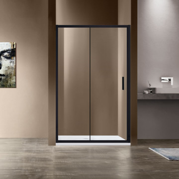 Душевая дверь Vincea Garda VDS-1G120CLB черный/прозрачное